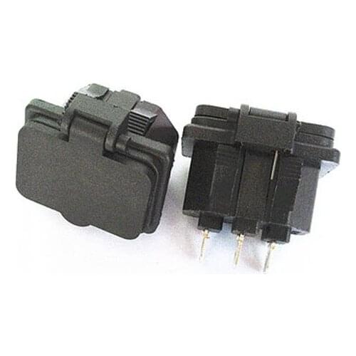 HOT NEW Embedded socket clamshell socket nylon pure copper AC-05C 3PIN