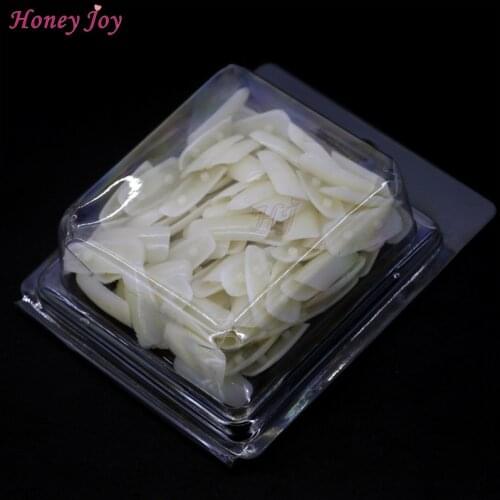100Pcs/pack Acrylic Nails Tips PP Material Original Type Accessory for Flexible Training Practice Trainer Hand Nail Art Tools