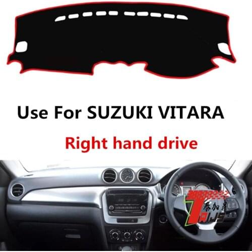 TAIJS Factory Good Quality Simple Polyester Fibre Car Dashboard Cover For SUZUKI VITARA Right Hand Drive