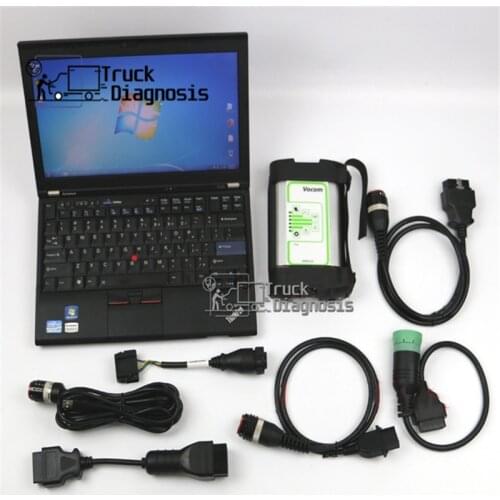 Vcads Truck Diagnosis tool for volvo Vocom 88890300 with CF30/T420 laptop Tech Tool volvo ptt Development Model