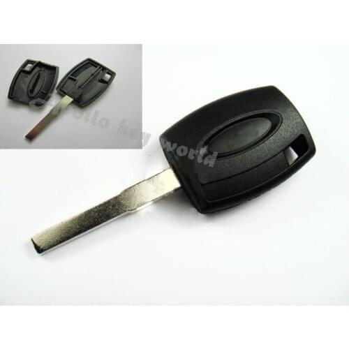 HIGH QUALITY REPLACEMENT TRANSPONDER KEY SHELL CASE FOR FORD FOCUS (CAN INSTALL ID4D63 CHIP ) KEY FOB BLANK 5PCS/LOT
