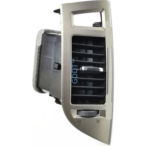 Silver Middle Left Ac Cover for Mitsubishi Pajero Air Conditioner Outlet for Montero V87 V93 V97 V98 V95 Fan Blade Leaf