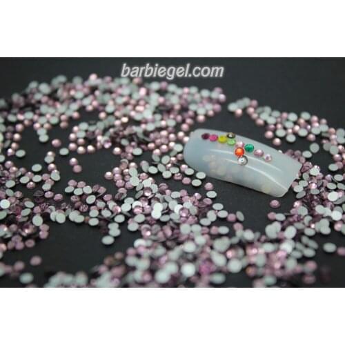 1480pcs/pack SS6 Light Purple 2mm High Shine Crystal COLORFUL Nail Art Rhinestones diamond high quality Gross Diamond nail