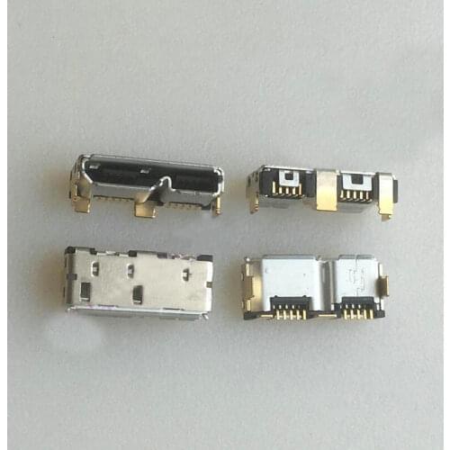 5pcs/lot Mobile hard disk Micro USB 3.0 female socket 10P vertical SMT MICRO USB3.0 interface socket
