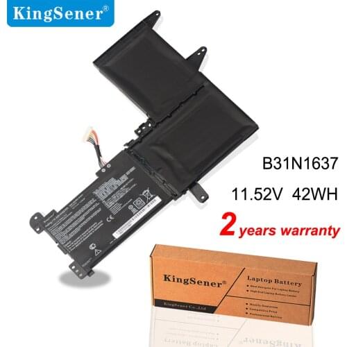 Kingsener B31N1637 C31N1637 Battery For ASUS X510 X510UA X510UF X510UQ VivoBook S15 S510UA S510UQ S510UN S510UR F510UA F510UQ