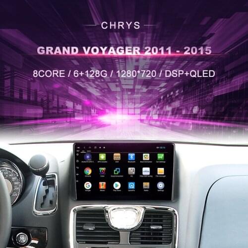 Car DVD For Chrysler Grand Voyager Car Radio Multimedia Video Player Navigation GPS Android 10.0 double din