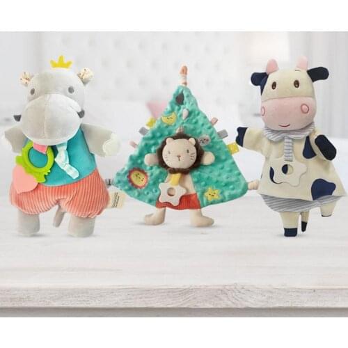 Baby Soothing Towel Soft Easy To Care Soothing Towel Puppet Comfort Towels Soothing And Sleeping Baby Doll Infant Saliva Towel