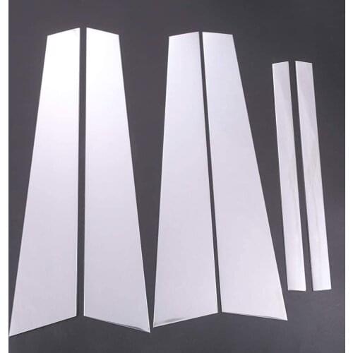 For BMW New 5 Series 7 Series 520li 525 530li Car Window BC Column Decoration Strips Trim Modified Styling Stickers