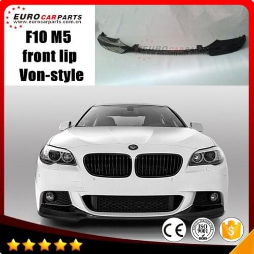 F10 M5 front lip fits for F10 M5 to Von-style 2011y~ F10 carbon fiber front lip M5 carbon fiber front lip