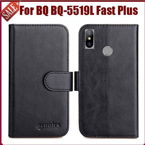 Hot Sale! BQ BQ-5519L Fast Plus Case New Arrival 6 Colors High Quality Flip Leather Protective Cover Phone Bag