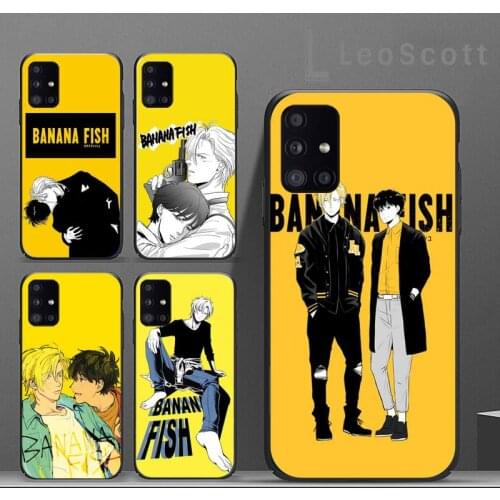 Hot Banana Fish Anime Phone Cases For Samsung A50 A51 A71 A31 A21S S8 S9 S10 S20 S21 Plus Fe Ultra 4G 5G