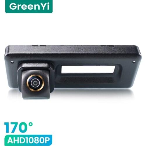 GreenYi 1080P HD 170° Car Rear View Camera For Renault Koleos 2010-2015 Night Vision Reverse Reversing 4 pin Vehicle Parking AHD