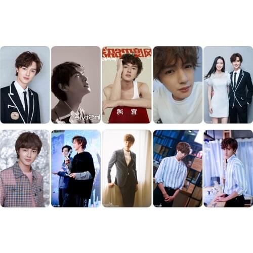 Guan Hong Crystal Card Sticker, Set of Ten, Star Peripheral Meal Card Bus Card Sticker,Wholesale,Handmade with Love Sticker