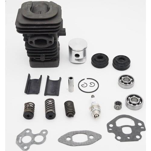 39MM Cylinder Piston Crank Bearing Seal Gasket Kit Fit For Husqvarna 235 236 236E 240 240E Garden Gas Chainsaw Engine Spare Part