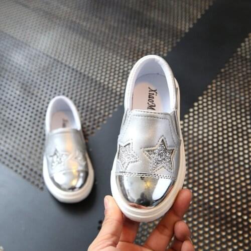 Kids Shoes Kids Leather Sneakers Baby Toddler Girls Shoes For Kids Shoes Children Boys Running Sport Denim Casual Student Loafer