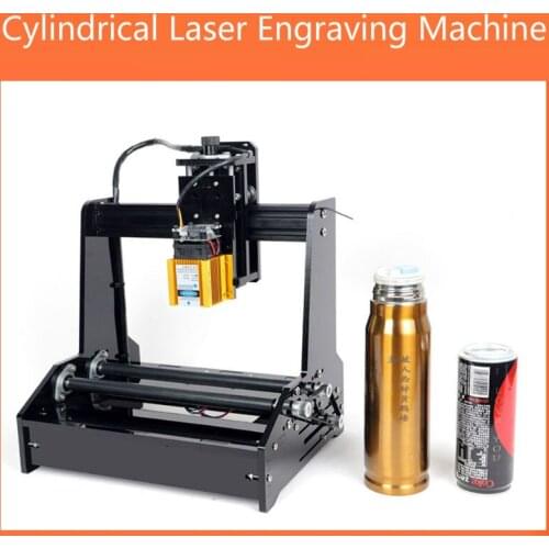 Small Cylindrical Laser Engraving Machine Can Engrave Cylindrical Stainless Steel Automatic DIY Cutting Plotter CNC Router