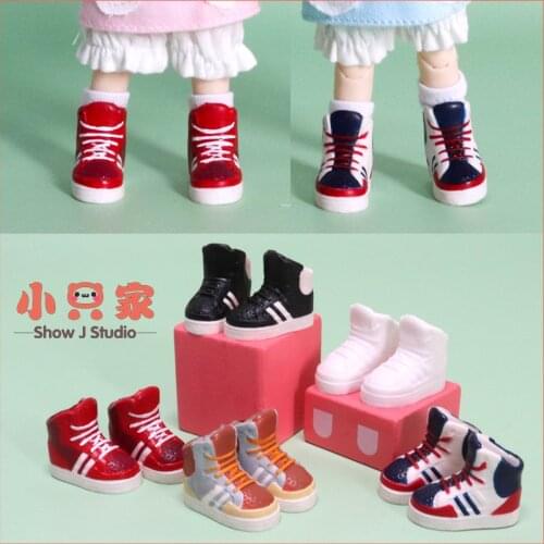 Ob11 doll shoes bjd shoes cowhide copper buckle leather boots for obitsu11,GSC clay,body9,YMY,1 / 12BJD doll Accessories boots
