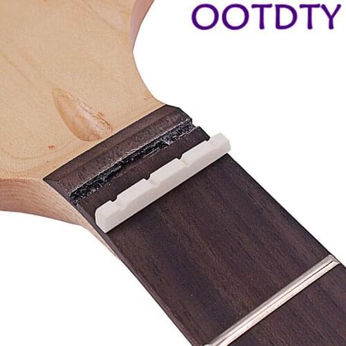OOTDTY Bass Guitar Nut for FD 4 String 38mm Bone