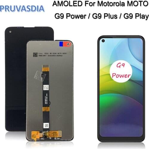 Original LCD For Motorola Moto G9 Power Lcd Screen Display Touch Digitizer Assembly For Moto G9 Plus LCD Diaplsy G9 Play LCD