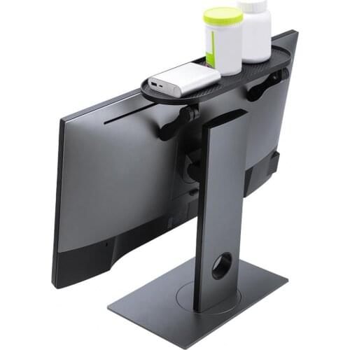 Anti-scratch Practical Adjustable TV Screen Top Rack Organizer Storage Bracket No Deformation for Office