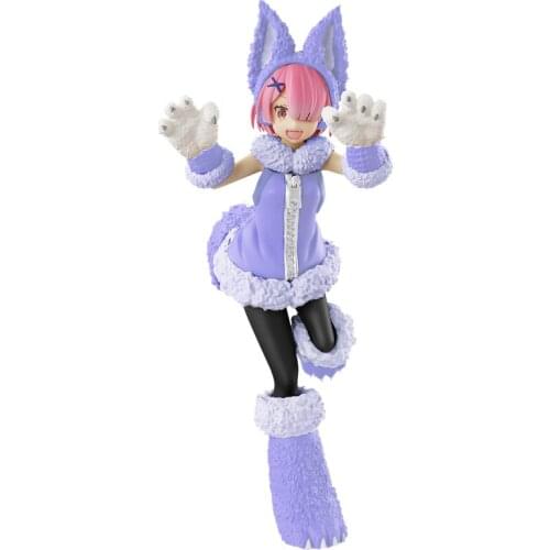 Pre-Sale 21Cm Re:life In A Different World From Zero Ram Anime Action Figure Model Doll Collection Toys Tabletop Ornaments