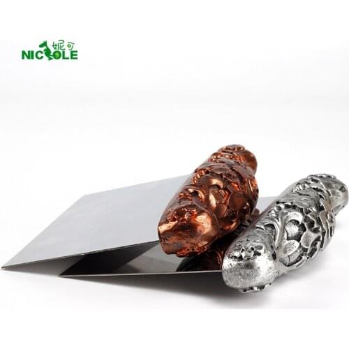 Nicole Soap Cutter Stainless Steel Blade with Embossed Handle