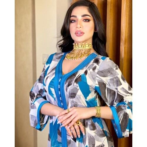 Ramadan Eid Abayas For Women Abaya Dubai Muslim Hooded Dress Jalabiya Kaftan Caftan Marocain Turkish Evening Gown Islam Clothing