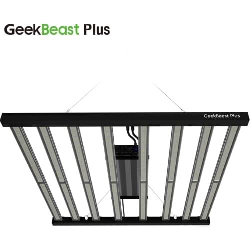 5x5 Tent Grow Led Grow Light GeekBeast Plus with Even PPFD Design by Geeklight