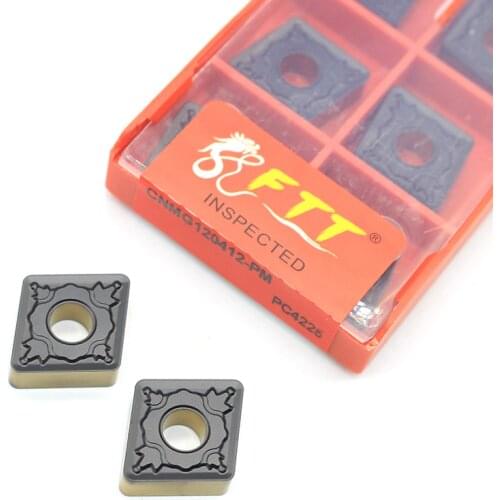 High quality CNMG120412 PM PC4225 CNC External turning blade lathe tools original carbide tool metal External Turning tool