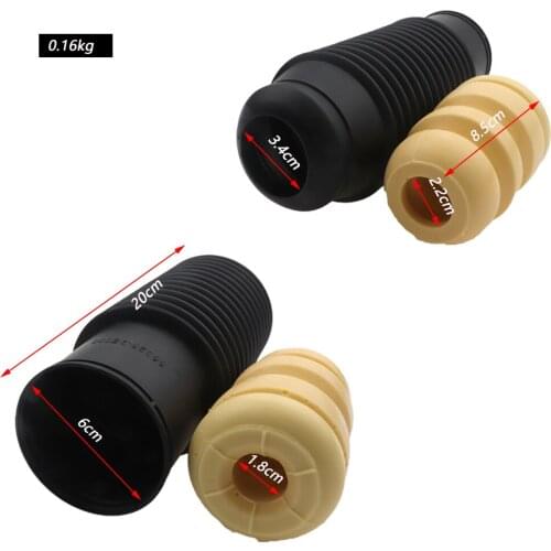 Rear Dust Cover Air Shock Absorber Bellow Buffer Boot Set For HYUNDAI TUCSON 2005-2009 SANTAFE 2011-2016