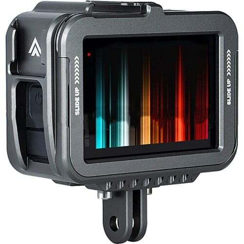 Protective Housing Frame Cover for Gopro Hero 9 Action Camera Accessories Metal Frame Housing Case for Gopro Hero 9 Camera