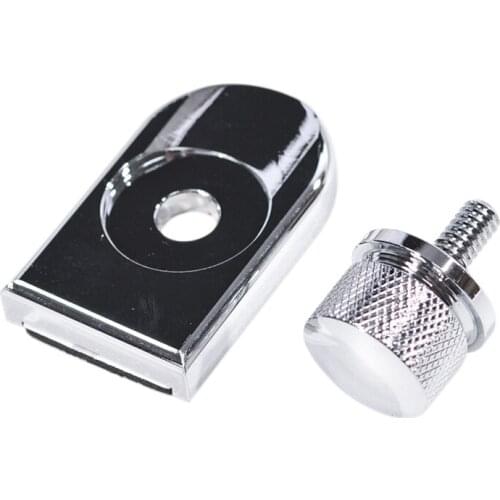 1/4-20 Motorcycle Seat Bolt Tab Screw Mount Knob Cover for Harley Sportster Dyna Fatboy Road King Softail