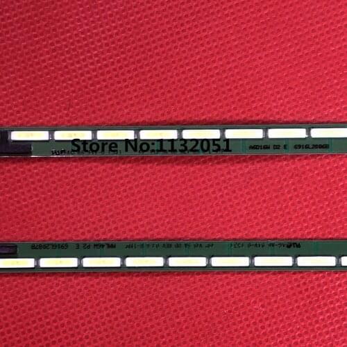 2 PCS/set 57LED 537mm LED backlight strip for LG 49UF850V 49UF8507 6916L2086B 6916L2087B 6922L-0163A 49 V15 SA UD