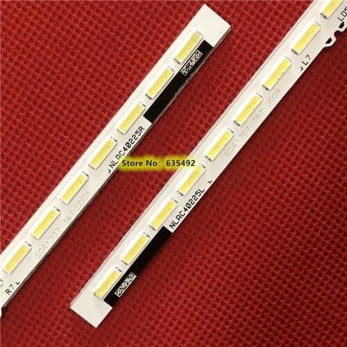 2pcs LED Backlight strip 64 lamp For Sony 55"TV NLAC40225L NLAC40225R KDL-55W8100A 6922L-0066A LC550EUF (FG) (F1)