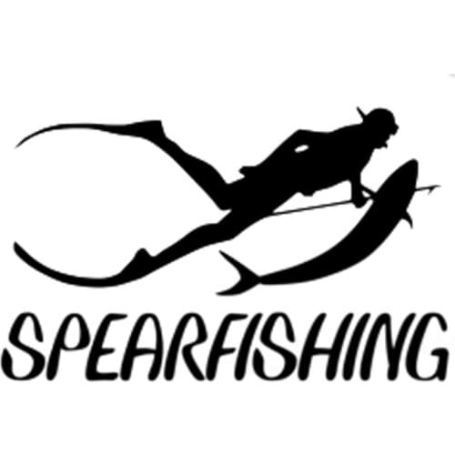 PLAY COOL Car Sticker Spear Fishing Fish Fashion Decor Automobiles Exterior Accessories Vinyl Decal for Toyota Honda Lada Vw Bmw