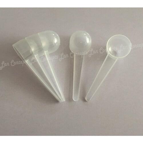 7.5 gram translucence Measure Spoons 15ML Plastic Measuring Scoop 7.5g PP Spoon - 200pcs/lot Free shipping