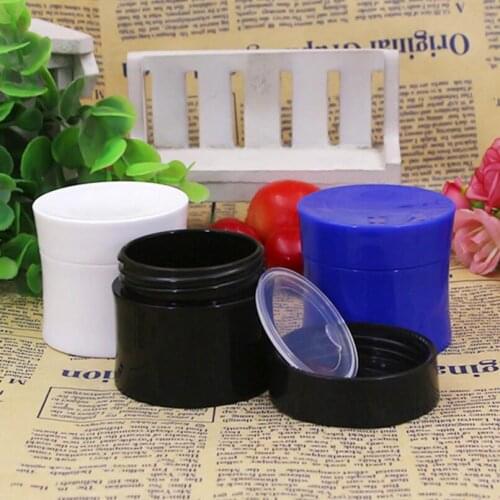 30G Tight Waist Shape Plastic Cream Jars, Cosmetic Packaging Box,Nail Beauty Jar Wholesale