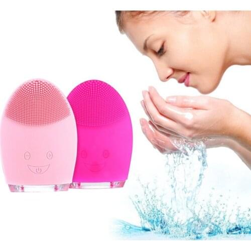 Face Cleaning Protable Electric Massage Brush Washing Machine Waterproof Silicone Cleansing Tools