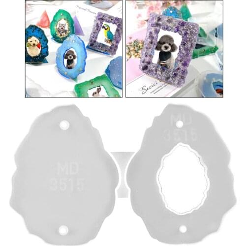 Resin Photo Frame Molds Silicone Picture Frame Mold Ornaments Photo Frame Mold