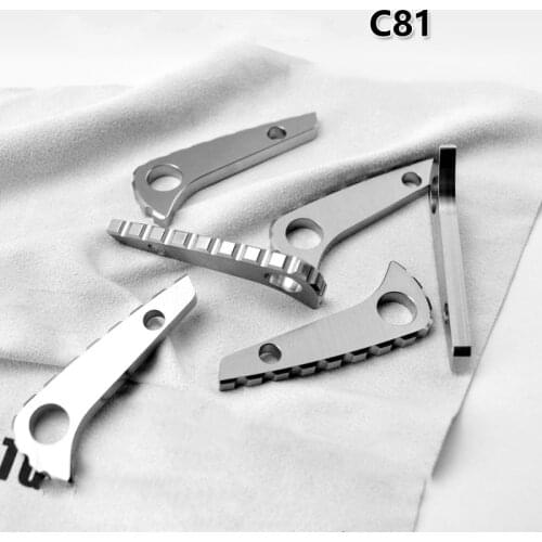 The Spider C81 Spine Titanium Alloy Para 2/Para 3 Titanium Alloy EDC Titanium Alloy Keel Back C81 Screws
