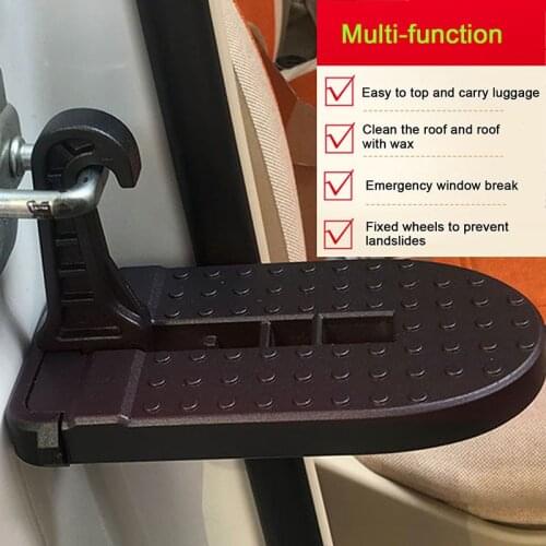Universal Foldable Auxiliary Pedal Roof Pedal Foldable Car Vehicle Folding Pegs