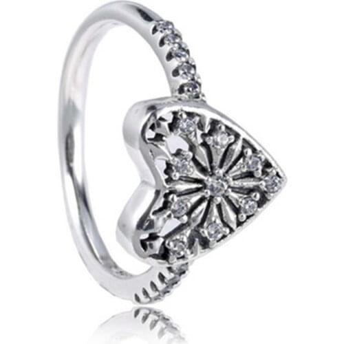 Top Quality New Collection Trendy CZ Paving Hollow Love Heart 925 Real Silver Heart Toe Ring