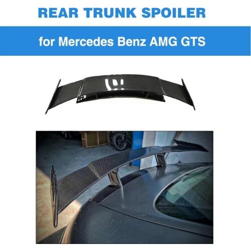 Rear Trunk Spoiler Boot Lip Wing For Mercedes-Benz AMG GTS 2018 2019