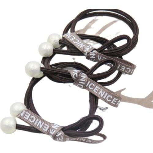 10PCS/LOT Webbing Scrub Ball Elastic Hair Band Toy For Girl Handmade Bow Headband Scrunchy Kids Hair Accessories For Women 2018