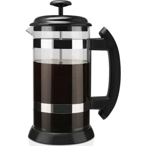 1000ml Portable Manual French Presses Pot Coffee Maker Filter Pot Household Coffee Machine Coffee Pot Percolator Tools For Home