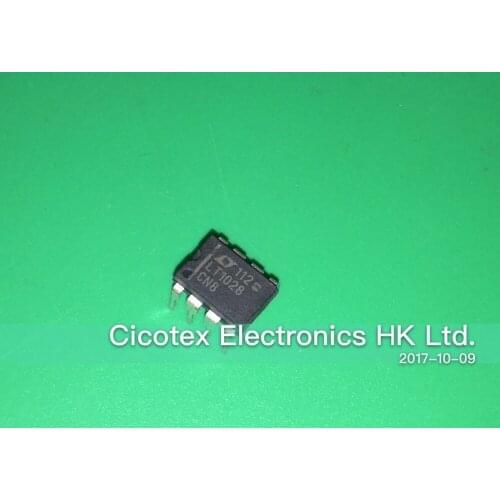 5pcs/lot LT1028CN8#PBF DIP-8 IC OPAMP GP 75MHZ 8DIP