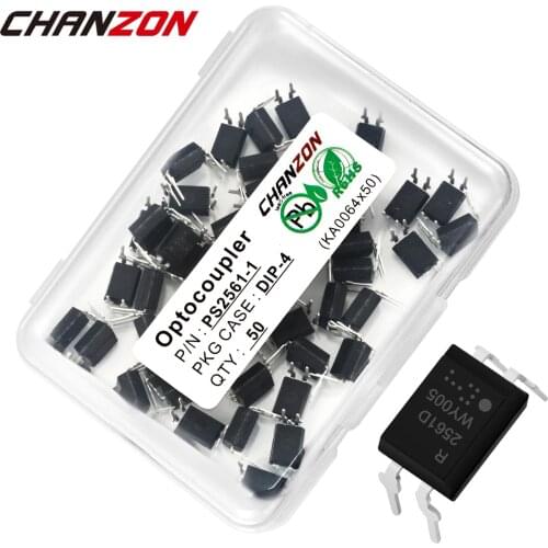 50PCS/LOT PS2561 2561 DIP4 DIP Photoelectric Coupler Optocoupler Opto Triac Coupler New and Original IC In Stock Chanzon