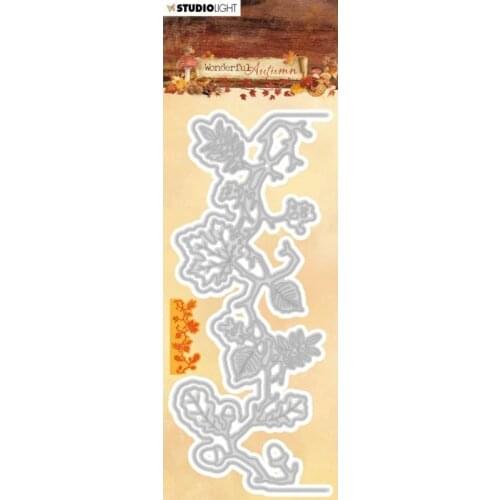 AliliArts Metal Cutting Dies Leaves on Branch diy Scrapbooking Photo Album Decorative Embossing PaperCard Crafts Die 2020