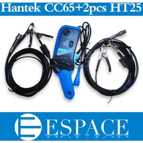 Hantek CC 65 AC/DC Clamp Meter With BNC Connecter +2 PCS HT25 Auto Ignition Probe Free Shipping