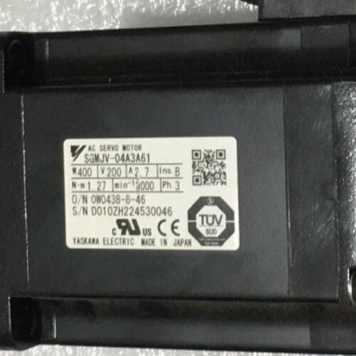 Used Tested Working SGMJV-04A3A61 AC SERVO MOTOR